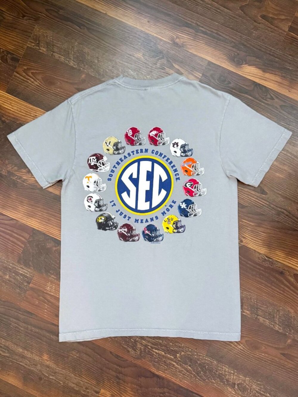 SEC Conference - NCAA - Helmet Graphic T-Shirt